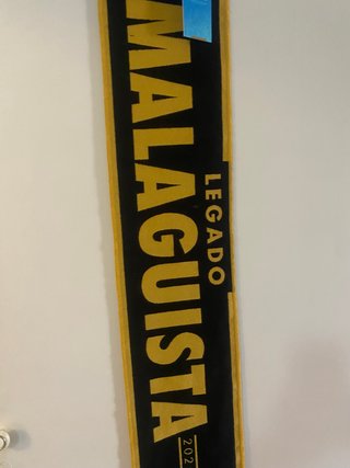 Bufanda Málaga CF fútbol coleccion legado illojuan