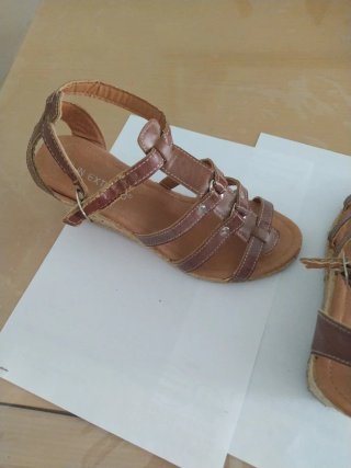 Sandalias Marrones Talla 38