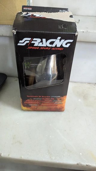 Cola de escape SIMONI RACING TRX/20B