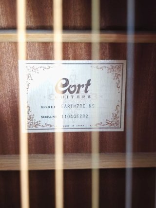 Guitarra Cort Earth70E NS Electroacústica
