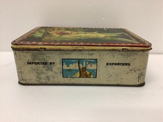 Caja de hojalata El Ángel de la Guarda