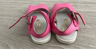 Sandalias bebé niña rosa talla 18