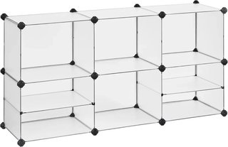 SONGMICS Estantería Modular de 9 Compartimentos