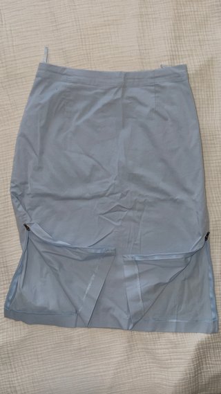 Falda midi Thomas Burberry azul Talla 38