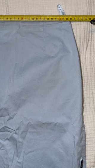 Falda midi Thomas Burberry azul Talla 38
