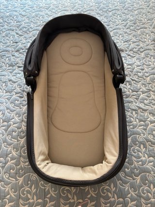 Carrito Jane gris con capazo y sillita
