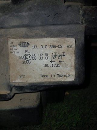 Faro Delantero Volkswagen Jetta IV