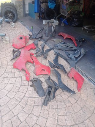 Chasis Derbi GPR 50 2006  sin papeles) despiece