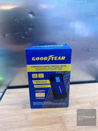 Compresor de aire portátil digital GoodYear con batería de 2000mAh