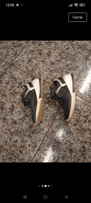 Zapatillas negras talla 38