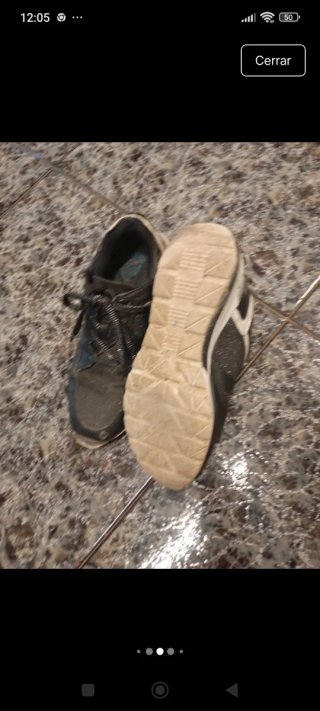 Zapatillas negras talla 38