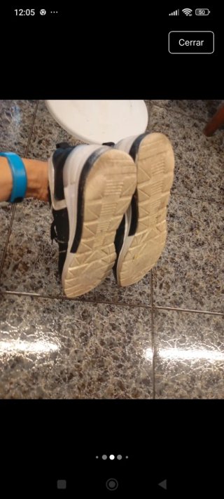 Zapatillas negras talla 38