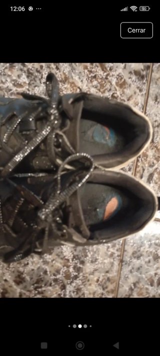 Zapatillas negras talla 38