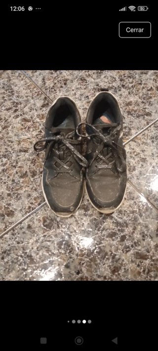 Zapatillas negras talla 38