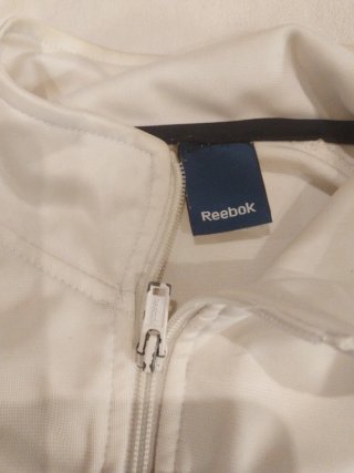 Chaqueta Reebok niño blanca