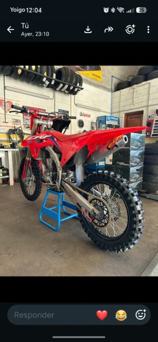 Honda CRF 450 año 2023