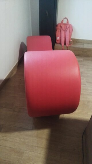 Sillón Tantra Rojo Piel Sintética