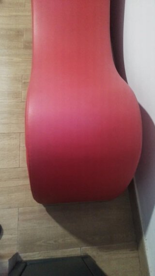 Sillón Tantra Rojo Piel Sintética