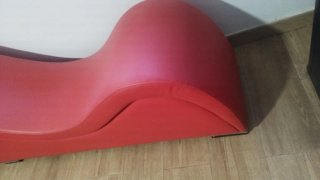 Sillón Tantra Rojo Piel Sintética