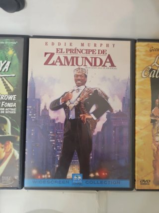 Lote 5 Películas DVD: Narnia, G.I. Joe, Zamunda, e