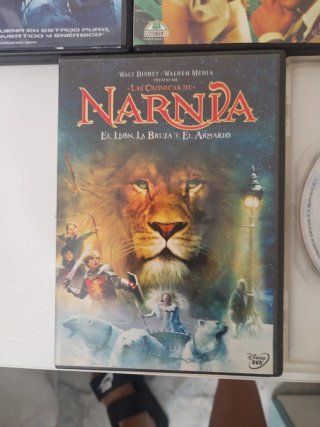 Lote 5 Películas DVD: Narnia, G.I. Joe, Zamunda, e