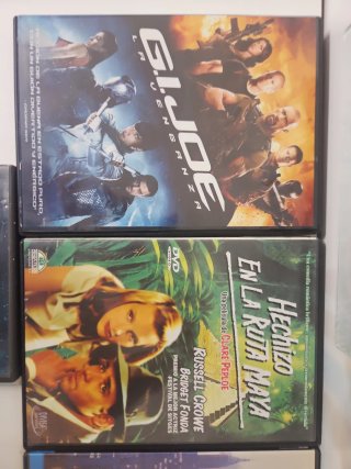 Lote 5 Películas DVD: Narnia, G.I. Joe, Zamunda, e