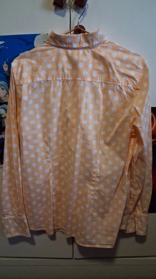 Camisa de manga larga con lunares