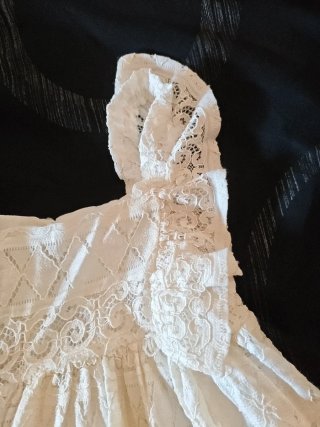 Vestido blanco Mayoral niña T7