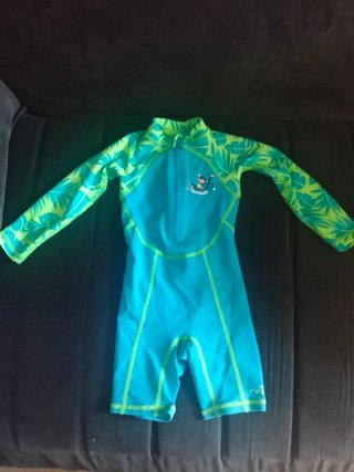 Traje de baño bebé manga larga