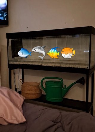 Acuario 300L con mueble.  Precio negociable