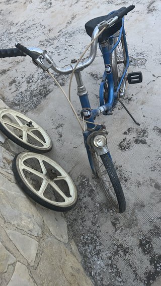 Bicicleta BH azul para restaurar regalo 2 llantas