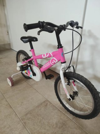 Bicicleta infantil rosa