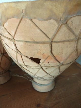 Set di 8 tamburi decorativi