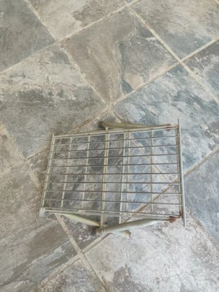 Escalón para caravana de hierro