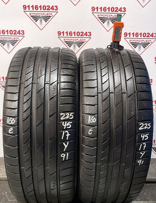 225 45 17 Y KUMHO RUEDA BUENA OPORTUNIDAD