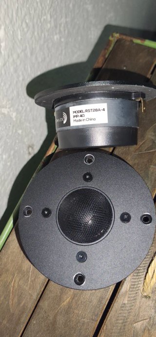Twitter Dayton Audio RST 28A 4 Ohm de 1,/8"