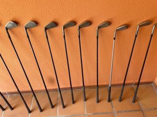 Juego palos golf adulto + paraguas