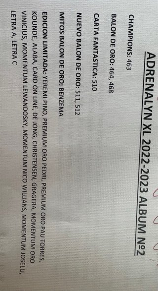 Colección Adrenalyn XL LaLiga Santander 22-23