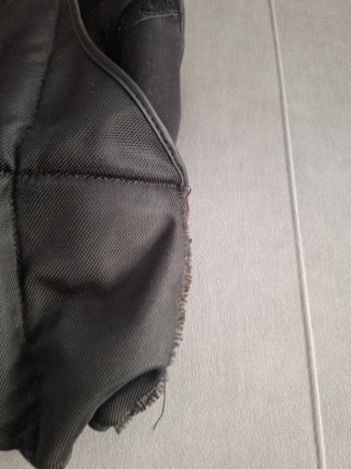 Chaleco lastrado RDX 20 kg. Algo deteriorado.