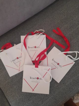 Bolsas de regalo Time Road, 4 unidades.