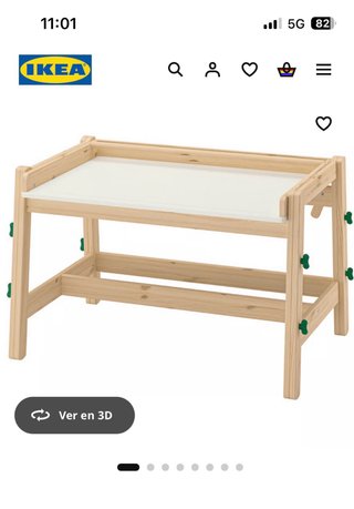 Escritorio Infantil IKEA FLISAT Ajustable + Silla