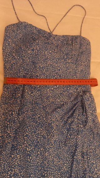 Vestido largo Zara estampado