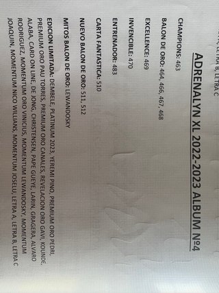 Colección Adrenalyn XL LaLiga Santander 22-23
