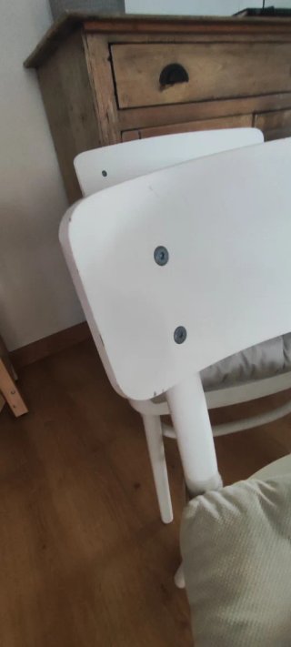 4 Sillas Comedor Blancas