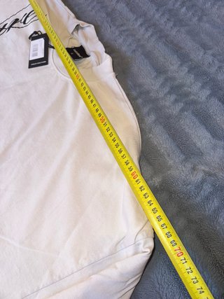 Camiseta Oversize Cold Culture Beige Talla Única
