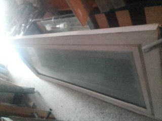Puerta Balconera de 2 hojas y  Doble Cristal y 2 +