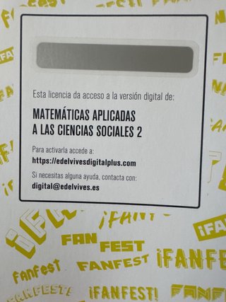 libro 2* bachillerato MATES CCSS YLICENCIA DIGITAL