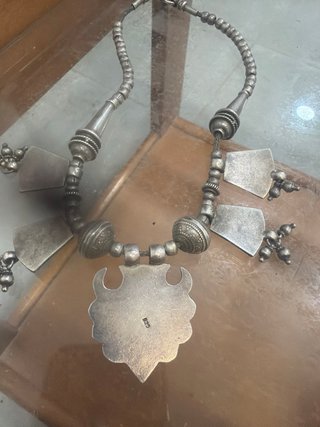 Collar de plata artesanal