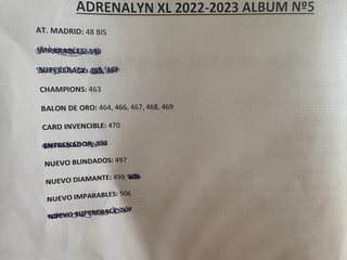 Colección Adrenalyn XL LaLiga Santander 22-23