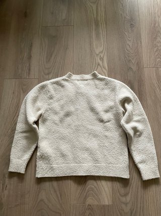 Chaqueta beige bordada